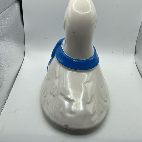 - Vintage hand painted goose cookie jar with flaws - Picture 3 of 10